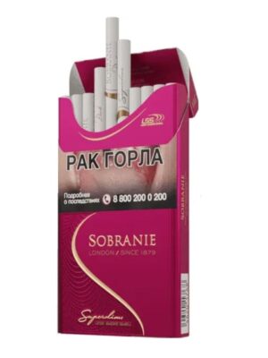 Сигареты Sobranie Ss Pink