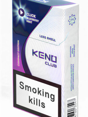 Сигареты Keno Club Click Blueberry Mint Queen Size