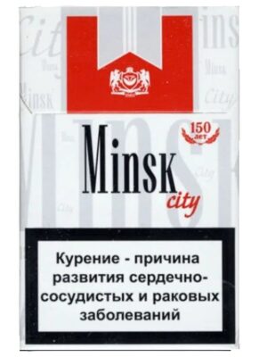 Сигареты Минск Сити Красные